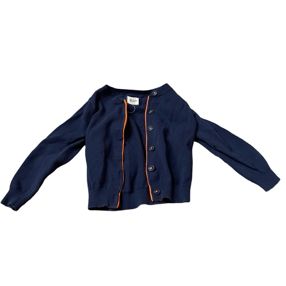Classic blue cardigan 2-3T